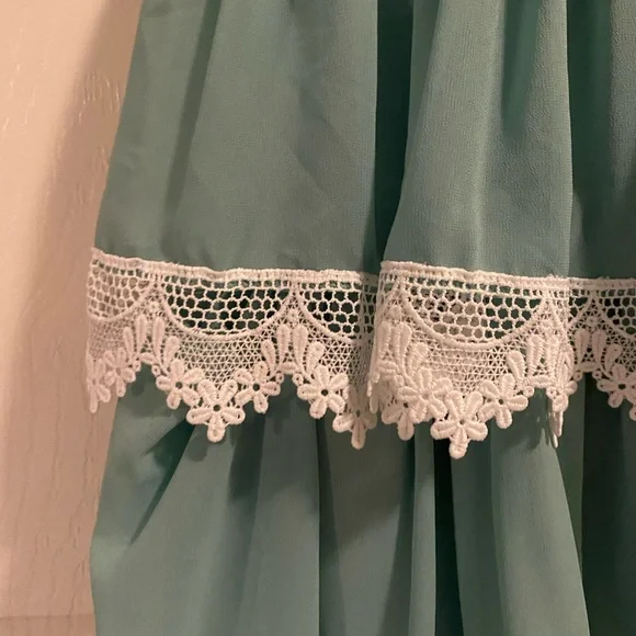 Beautiful Long Vintage Type Girls Dress Oopsie Daisy Size 4T - Picture 5 of 7